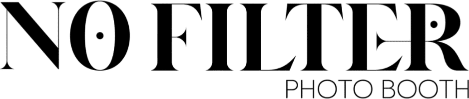 No Filter Photo Booth logo
